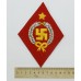 Нарукавный знак Калмыцких частей РККА на Юго-Восточном фронте, обр. 1919 г. 